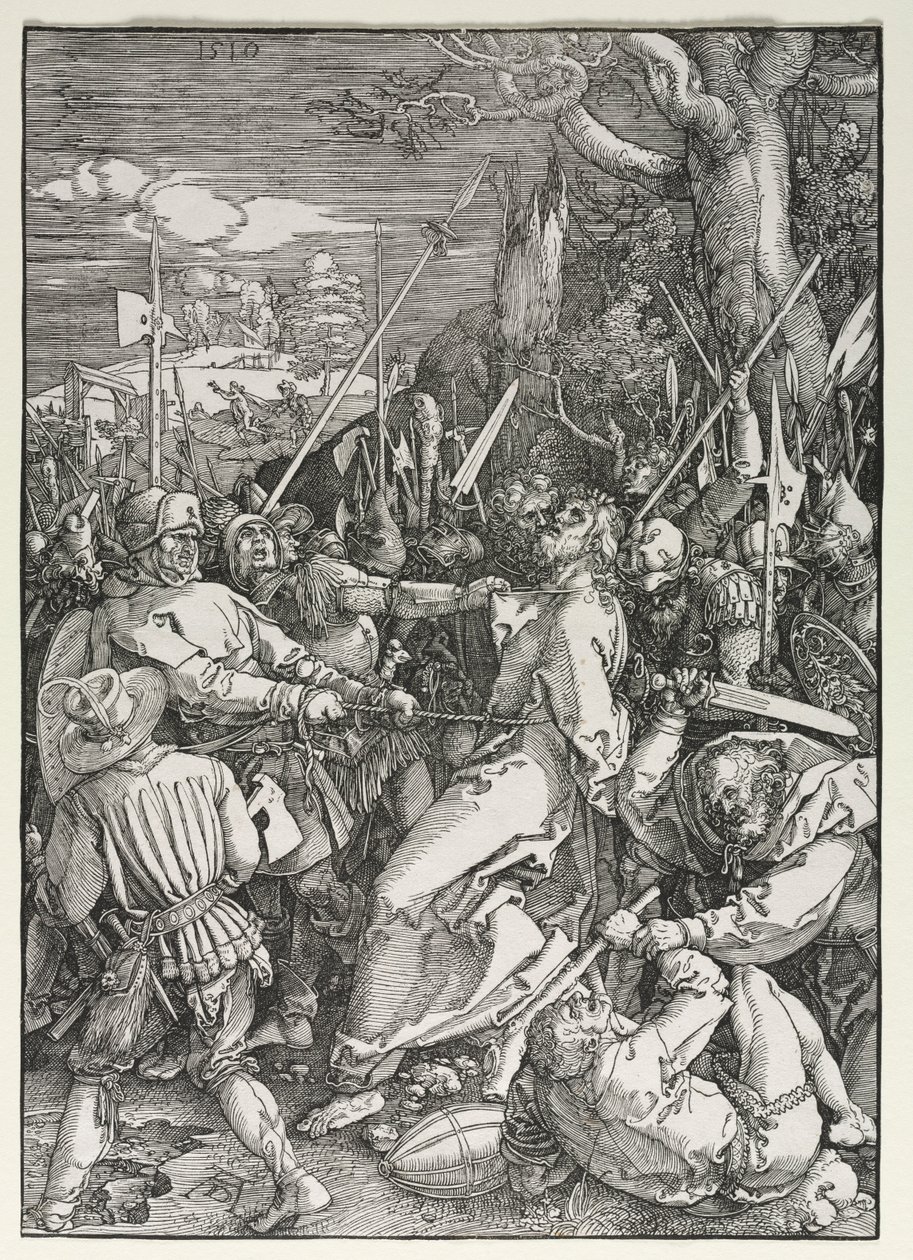 A nagy szenvedés: Krisztus árulása, 1510. alkotó: Albrecht Dürer