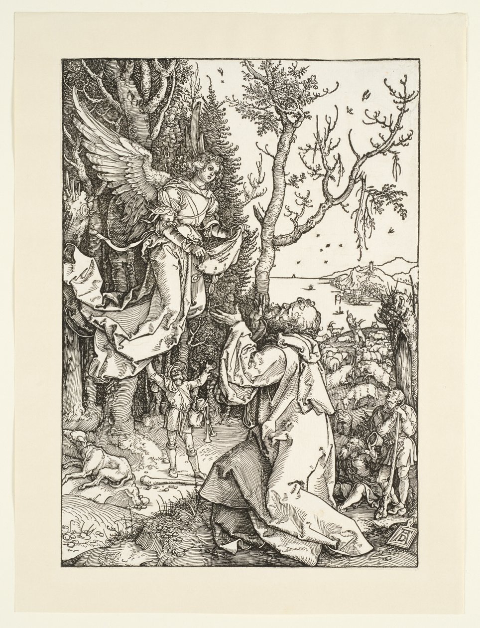 Szűz Mária élete: Joachim és az angyal alkotó: Albrecht Dürer