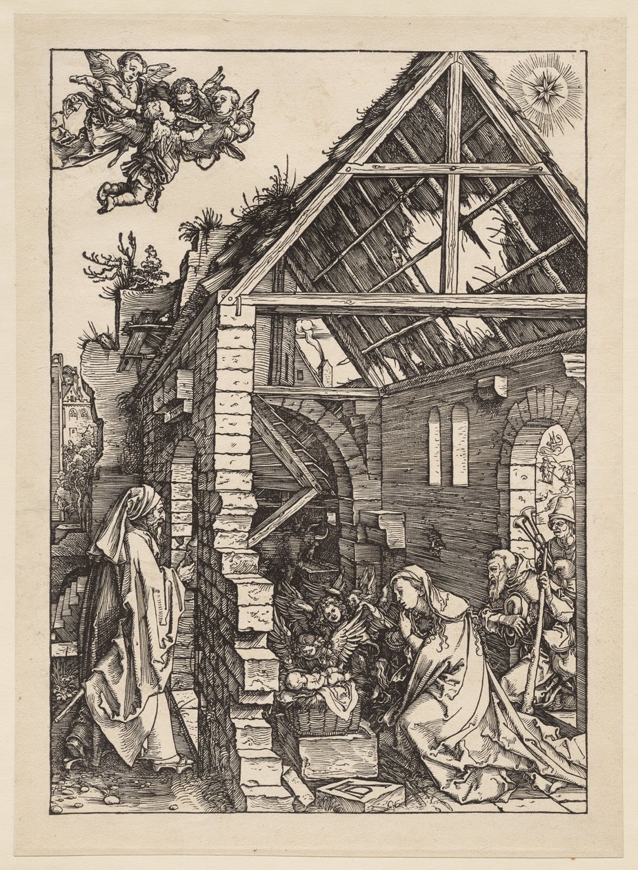 A Szűz élete: A születés alkotó: Albrecht Dürer