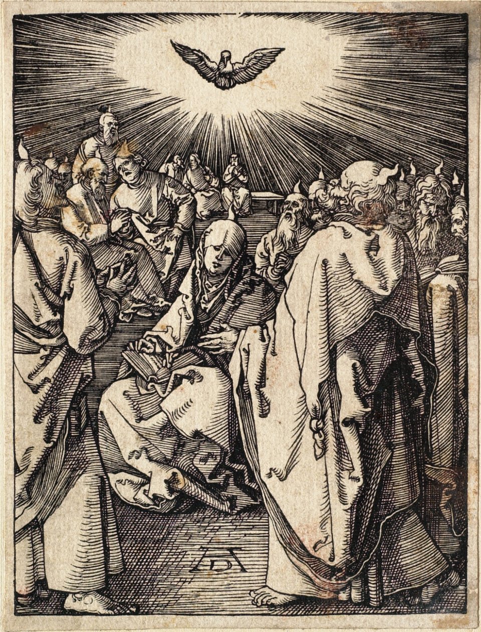 A kis passió: Pünkösd alkotó: Albrecht Dürer