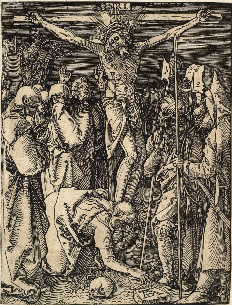 A kis passió: A keresztre feszítés alkotó: Albrecht Dürer