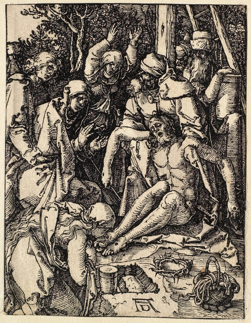 A kis passió: A siratás alkotó: Albrecht Dürer