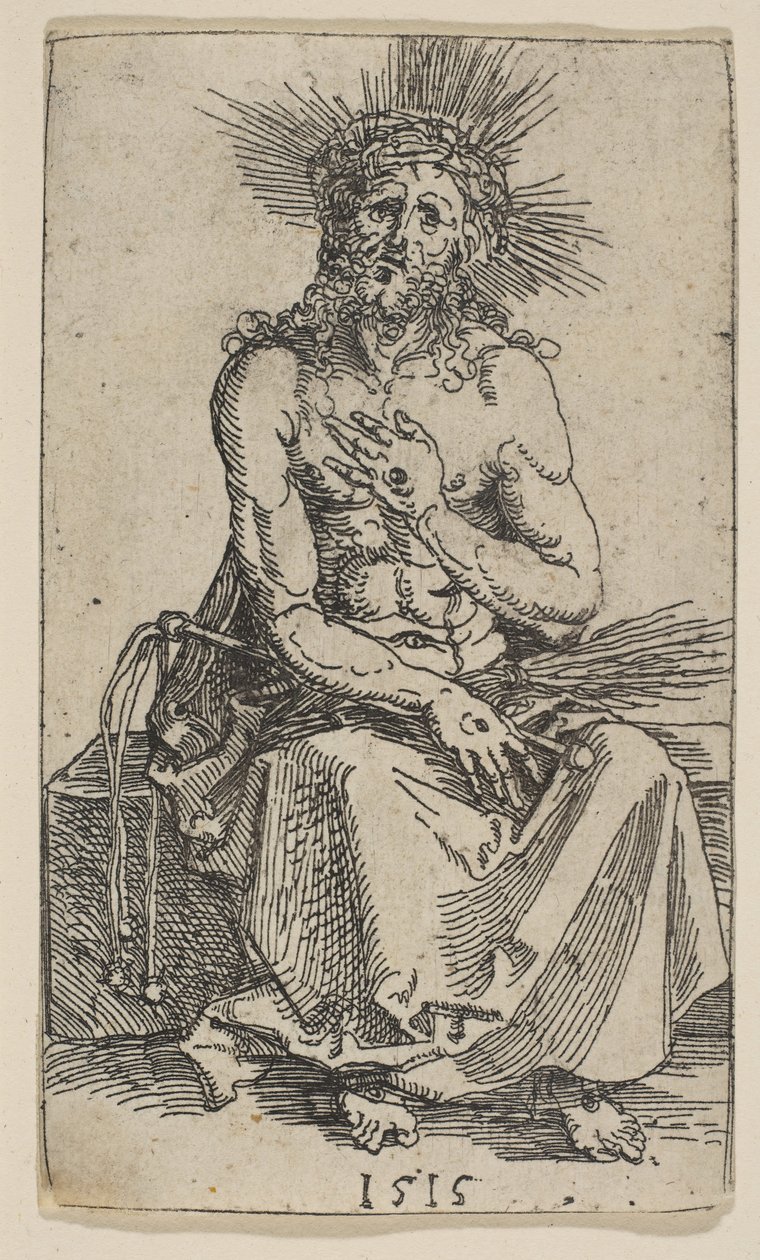 A bánat embere, 1515. alkotó: Albrecht Dürer