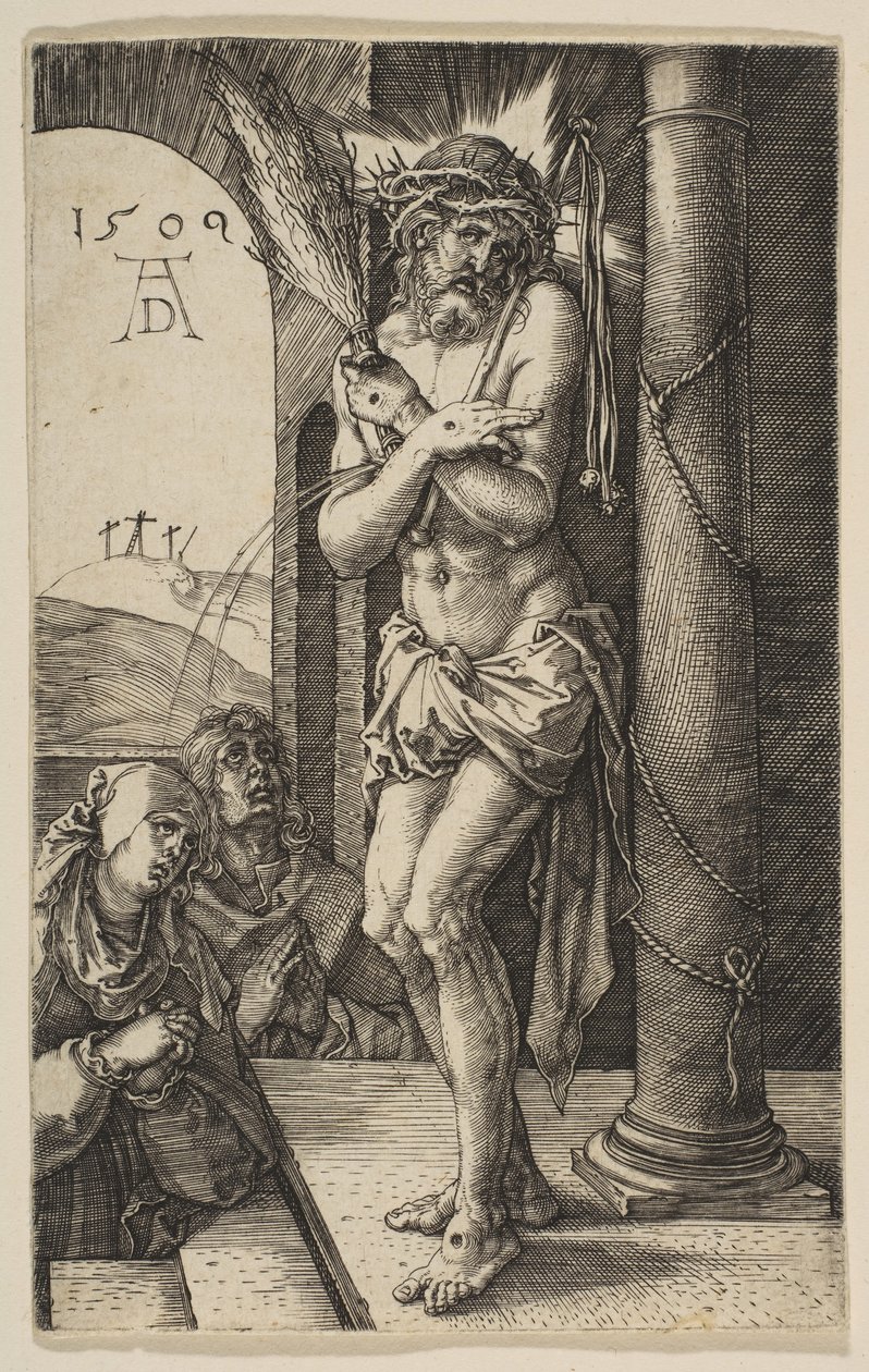 A fájdalmak embere, A szenvedélyből, 1509. alkotó: Albrecht Dürer