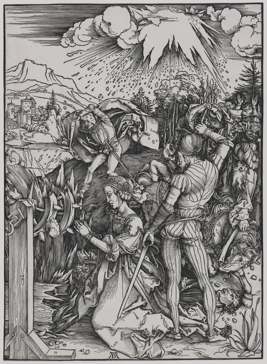 Szent Katalin vértanúsága alkotó: Albrecht Dürer