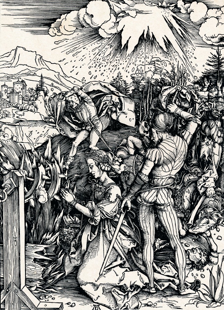 Szent Katalin vértanúsága, 1497 1906 alkotó: Albrecht Dürer