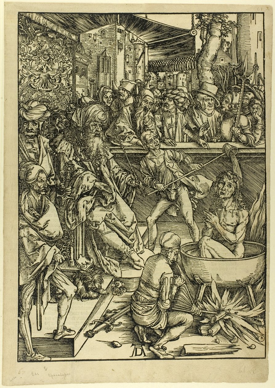 Szent János mártíromsága, Az Apokalipszisből alkotó: Albrecht Dürer