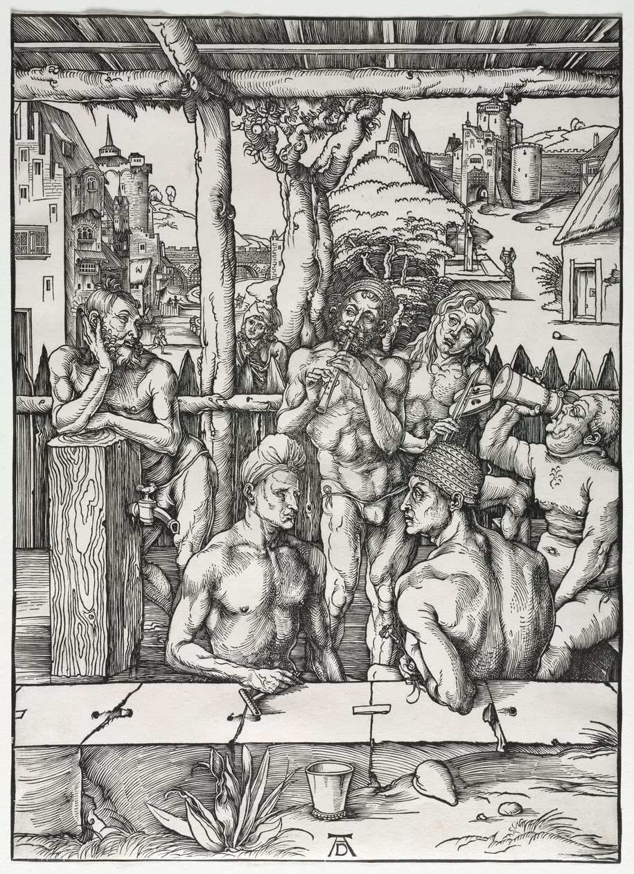 A Férfi Fürdőház alkotó: Albrecht Dürer