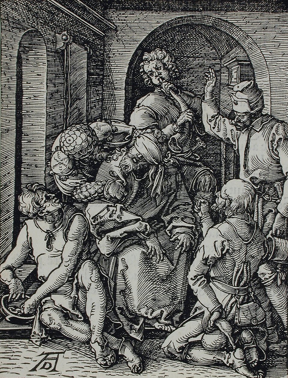 Krisztus kigúnyolása alkotó: Albrecht Dürer