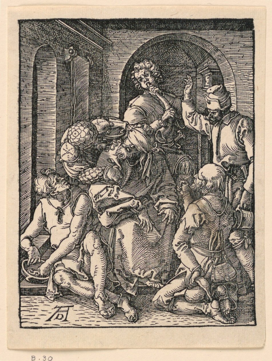 Krisztus kigúnyolása, A kis szenvedély sorozatból alkotó: Albrecht Dürer