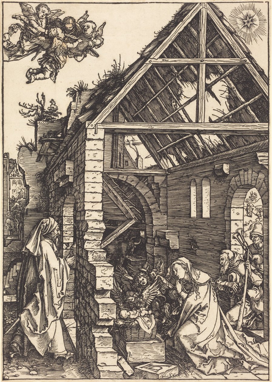 Krisztus születése alkotó: Albrecht Dürer