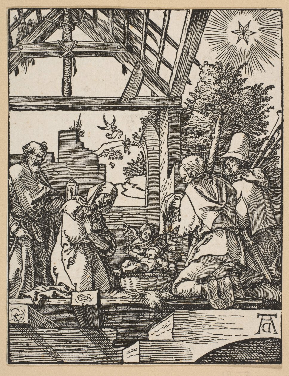 A betlehemes, A kis szenvedélyből.n.d. alkotó: Albrecht Dürer