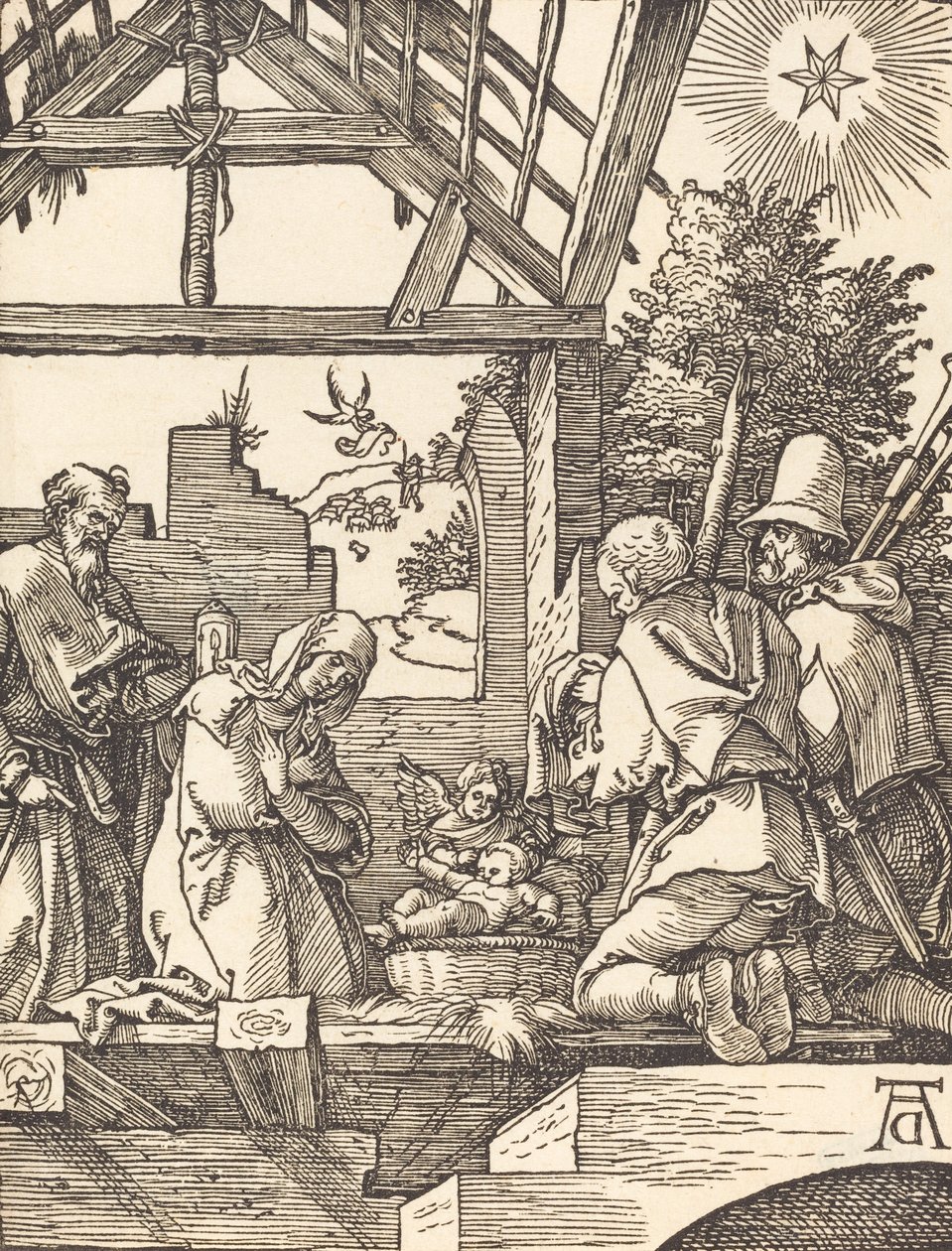 A betlehemes, valószínűleg c. 15091510. alkotó: Albrecht Dürer