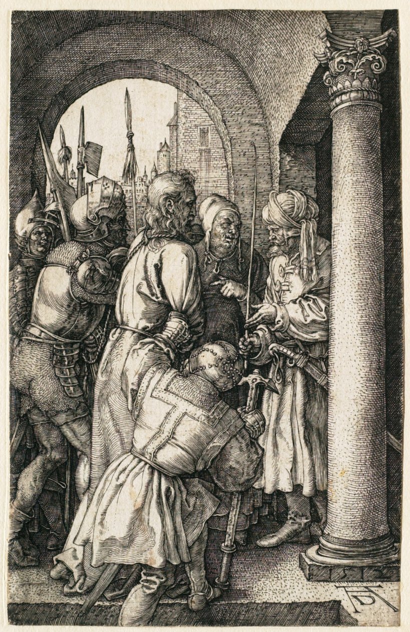 A passió: Krisztus Pilátus előtt alkotó: Albrecht Dürer
