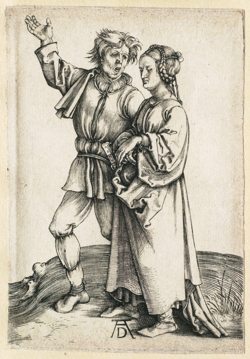A paraszt és felesége alkotó: Albrecht Dürer