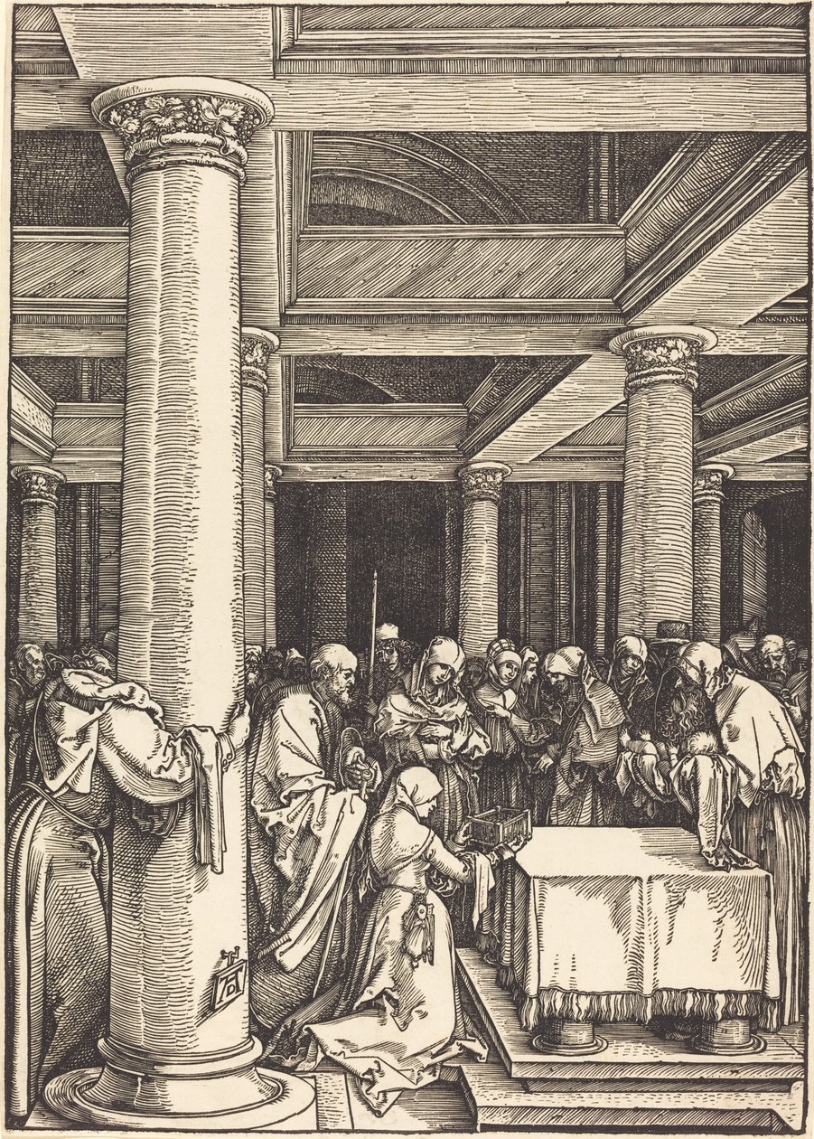 Krisztus bemutatása a templomban alkotó: Albrecht Dürer