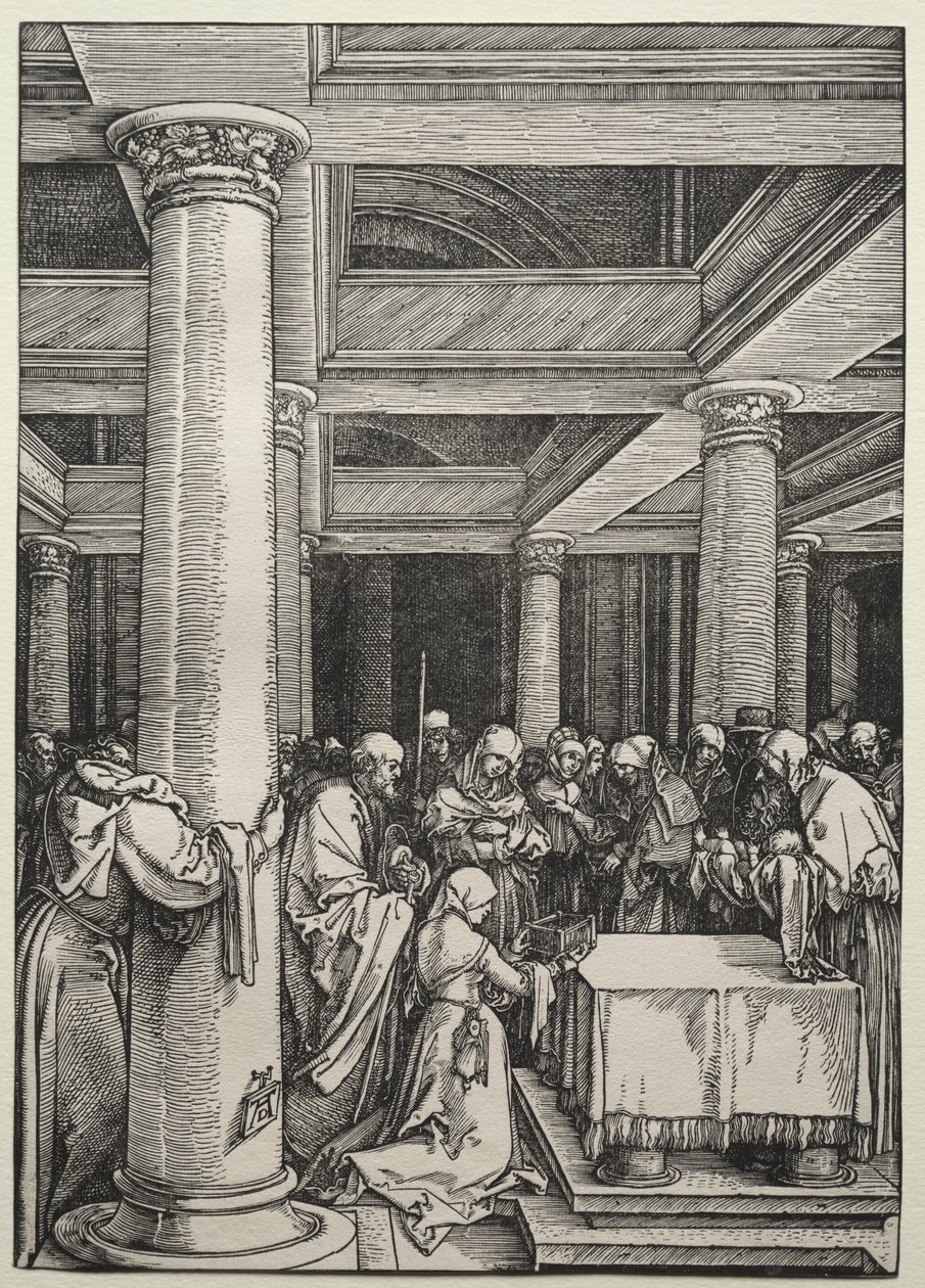 Krisztus bemutatása a templomban alkotó: Albrecht Dürer
