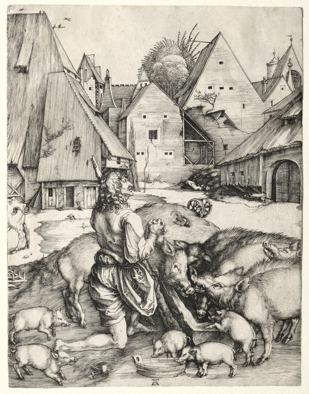 A tékozló fiú alkotó: Albrecht Dürer