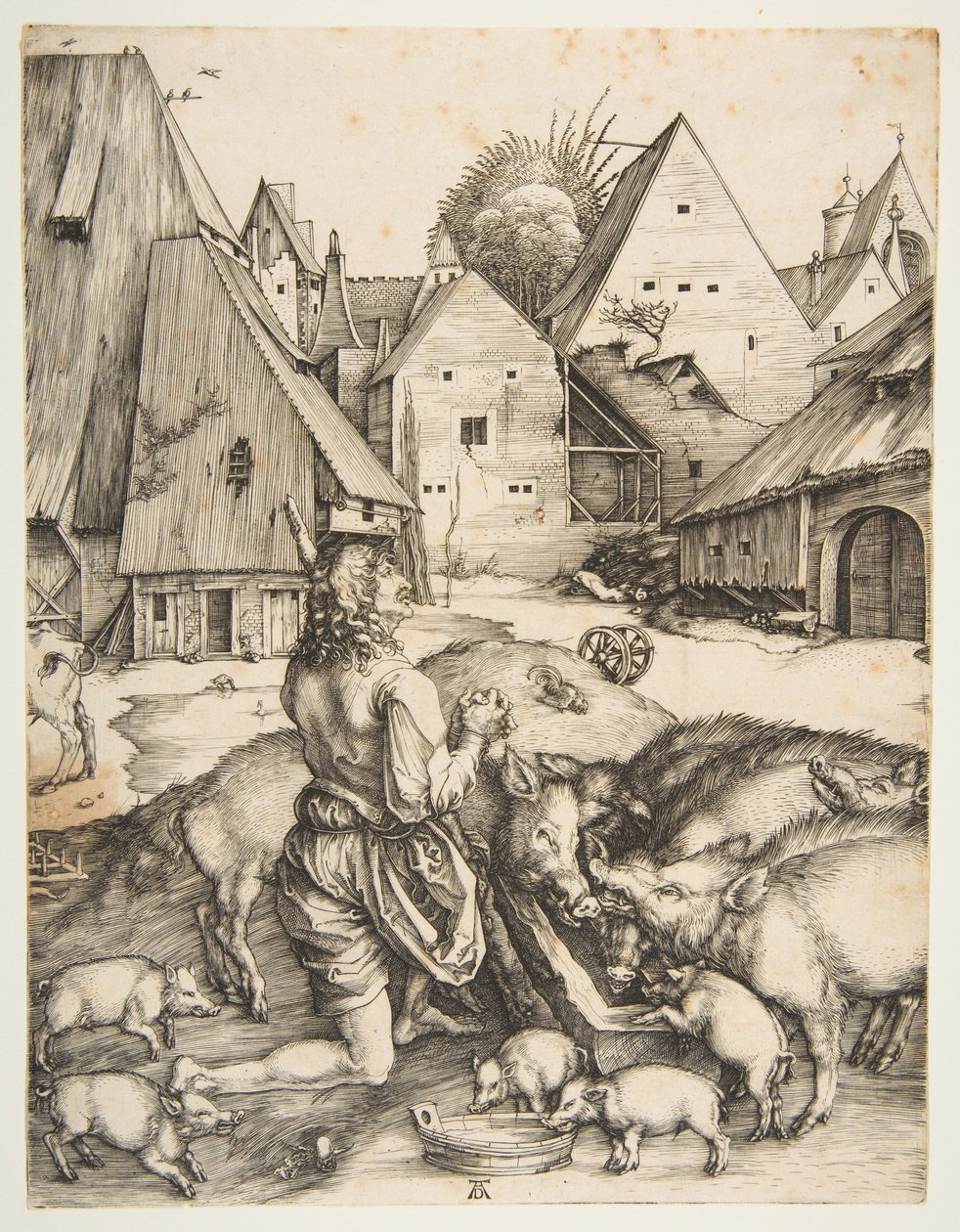 A tékozló fiú alkotó: Albrecht Dürer