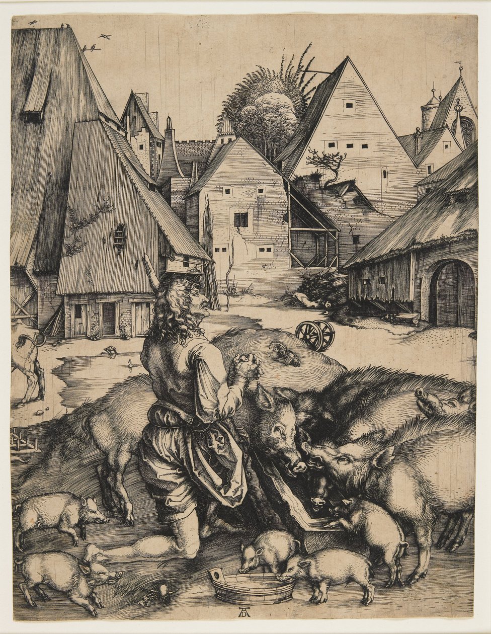 A tékozló fiú alkotó: Albrecht Dürer