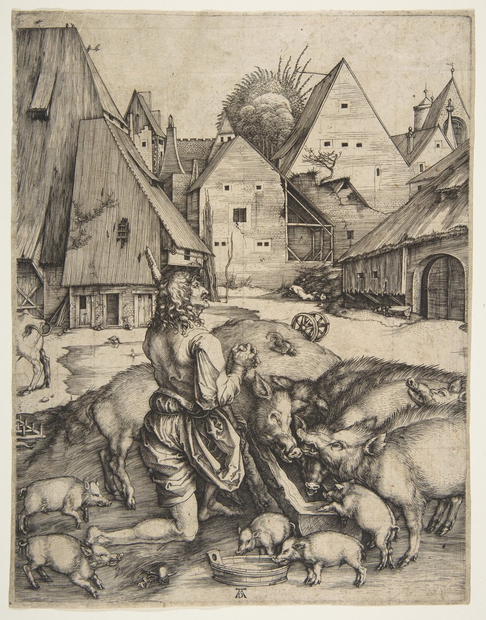 A tékozló fiú alkotó: Albrecht Dürer