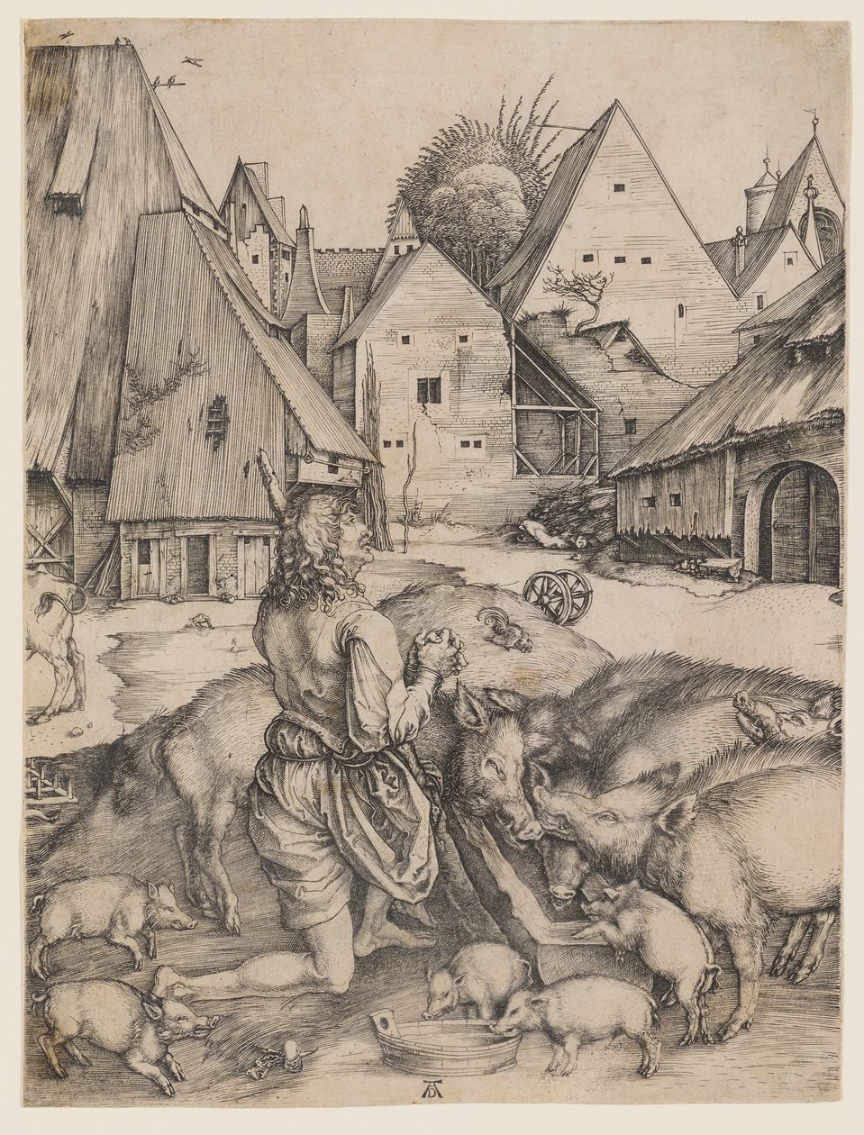 A tékozló fiú alkotó: Albrecht Dürer
