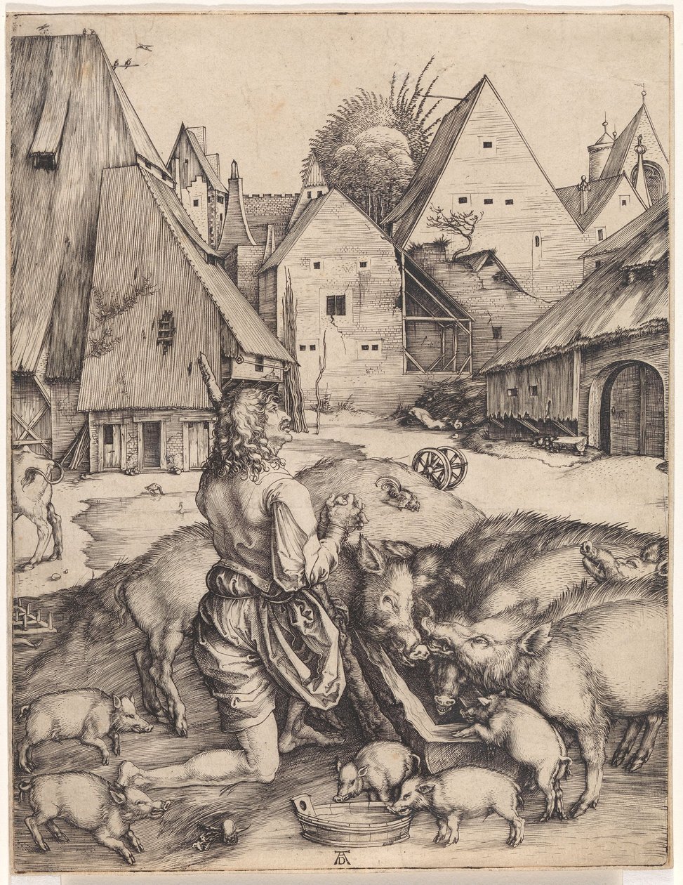 A tékozló fiú alkotó: Albrecht Dürer