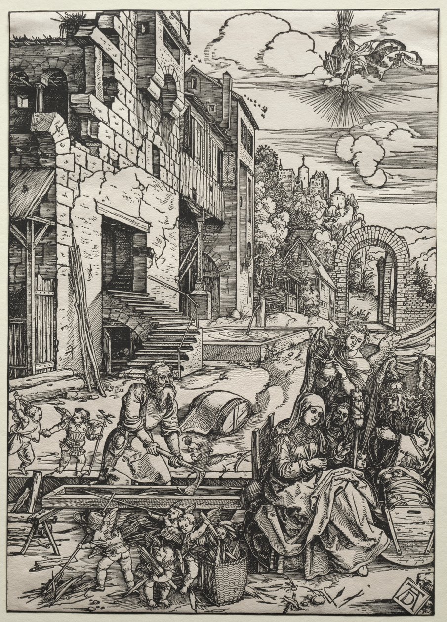 A nyugalom Egyiptomban alkotó: Albrecht Dürer