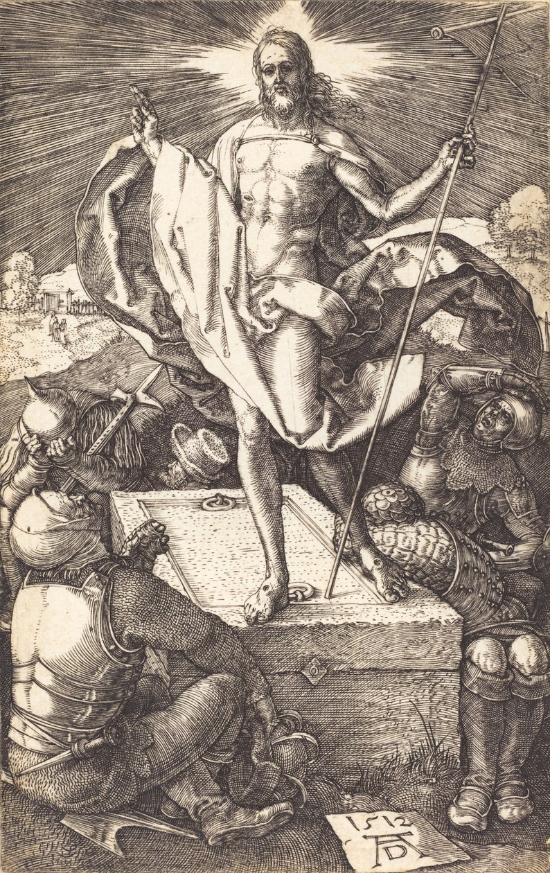 A feltámadás, 1512. alkotó: Albrecht Dürer