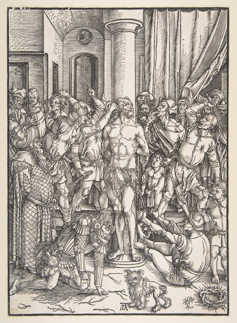 Krisztus megostorozása alkotó: Albrecht Dürer
