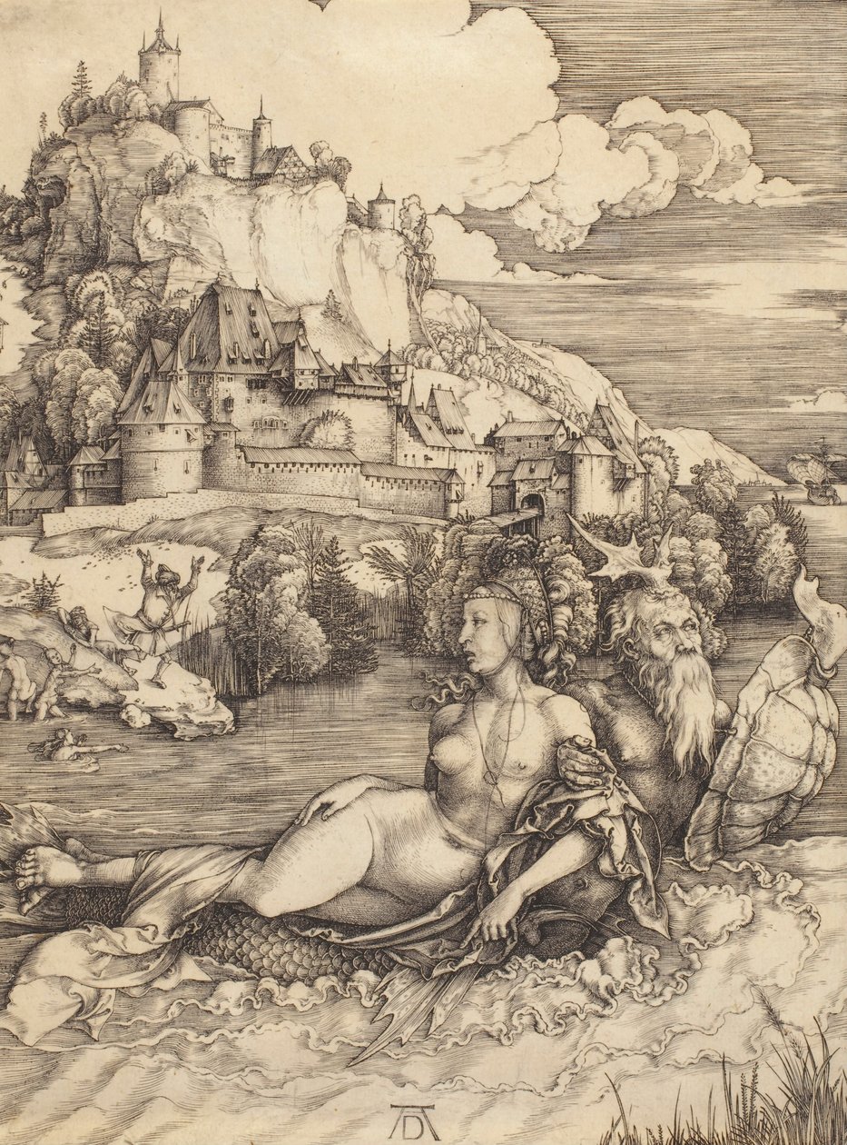 A tengeri szörny (Meerwunder) alkotó: Albrecht Dürer