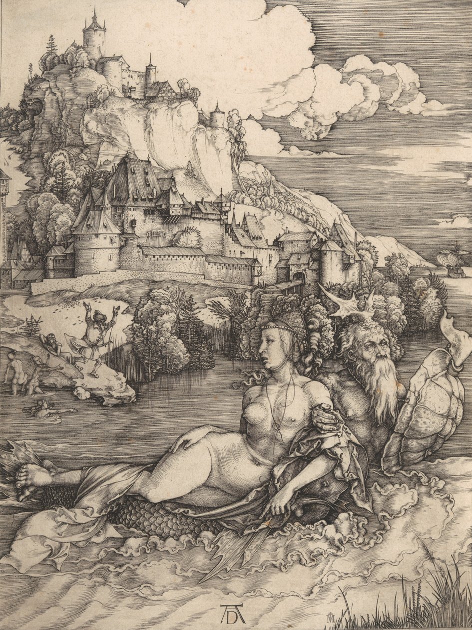 A tengeri szörny, kb. 1498., kb. 1498. alkotó: Albrecht Dürer