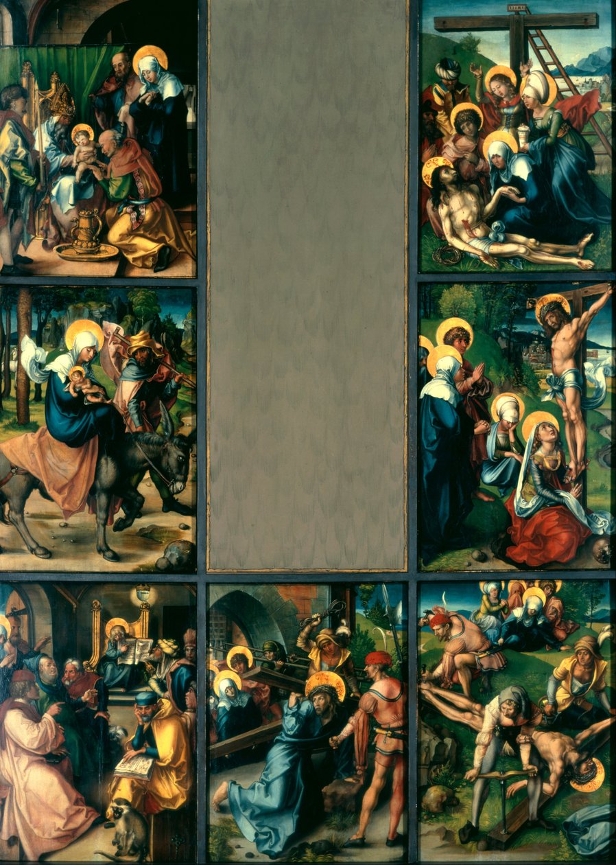 A Szűzanya hét fájdalma alkotó: Albrecht Dürer