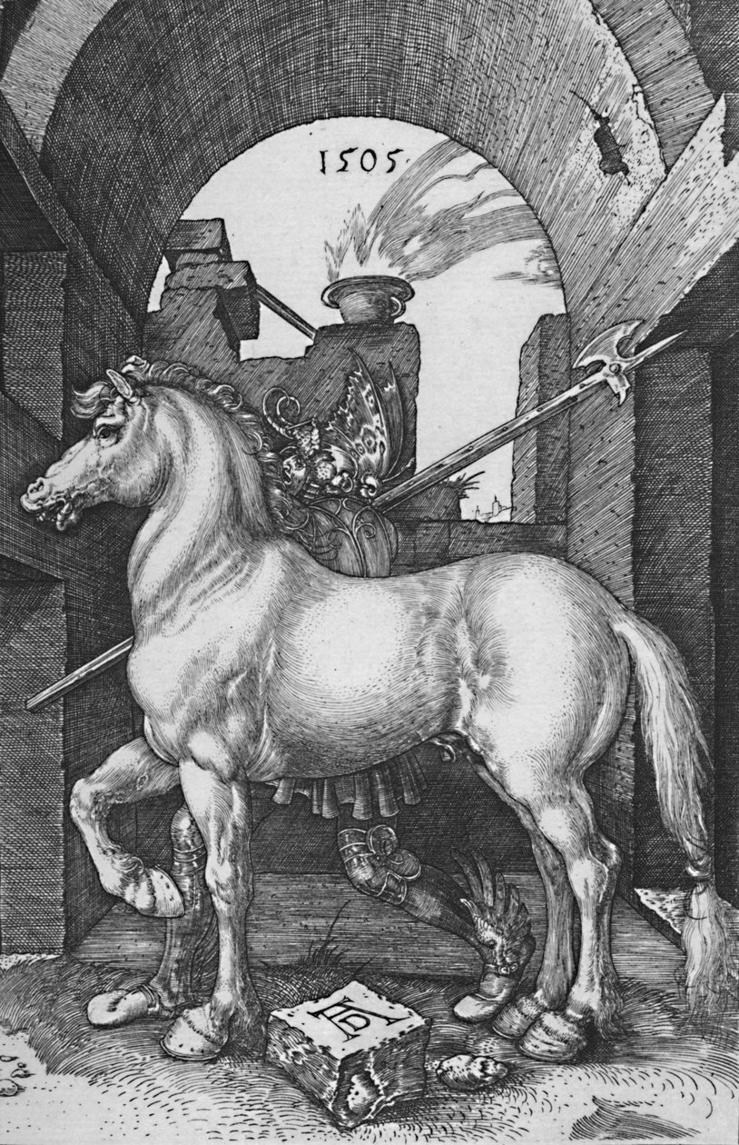 A kis ló, 1505, 1906 alkotó: Albrecht Dürer