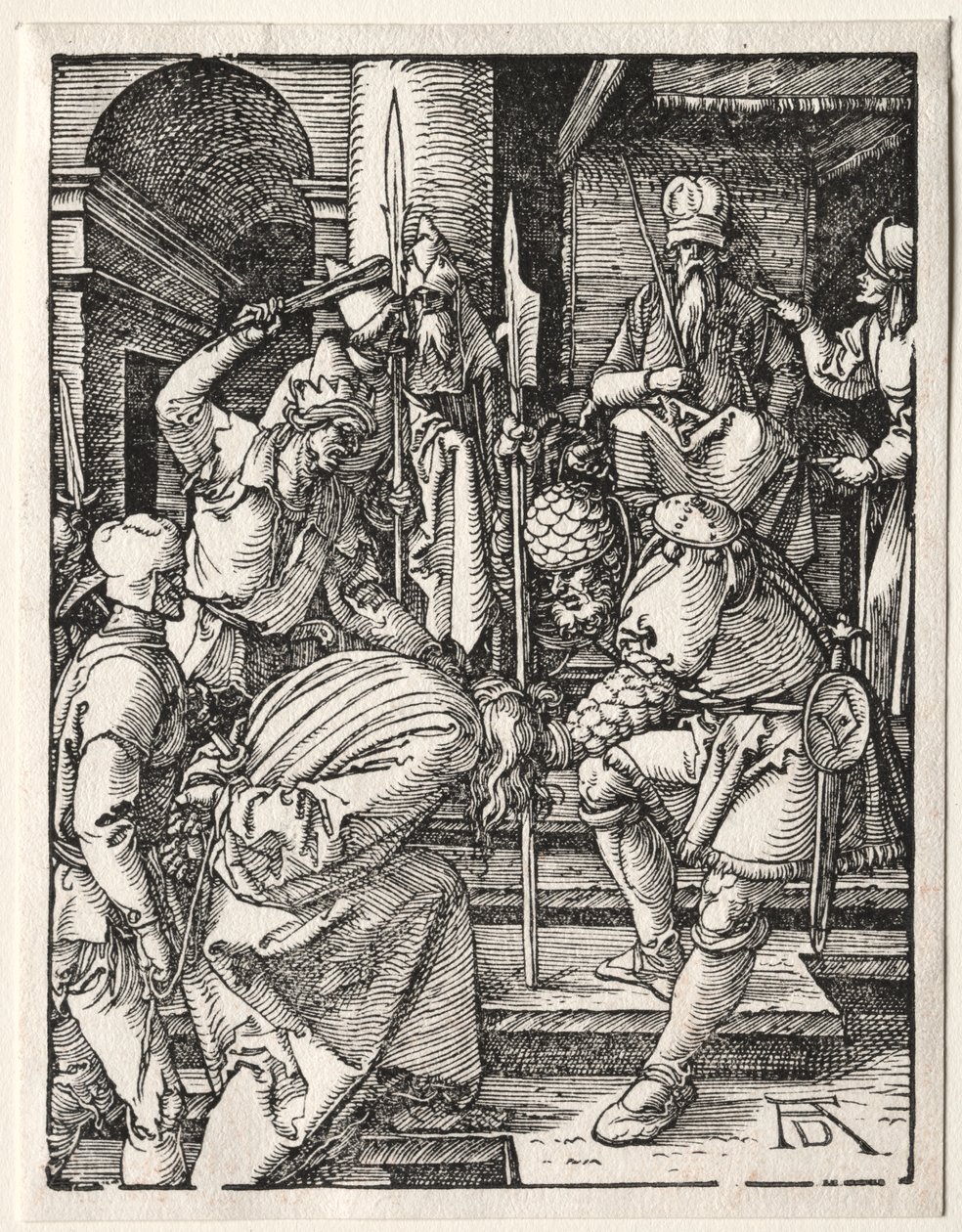A kis passió: Krisztus Anna előtt alkotó: Albrecht Dürer