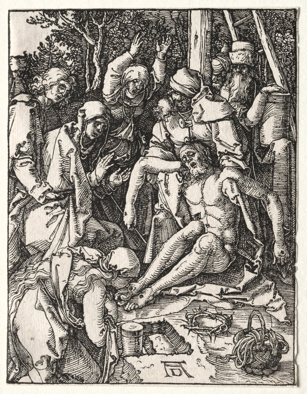 A kis szenvedély: Siralom alkotó: Albrecht Dürer