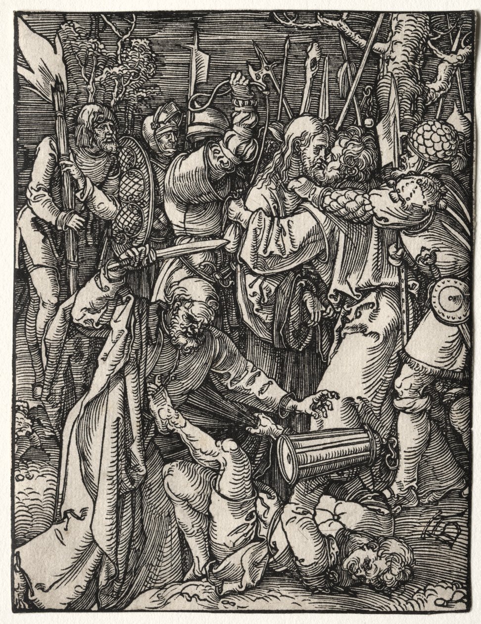 A kis szenvedés: Krisztus árulása alkotó: Albrecht Dürer