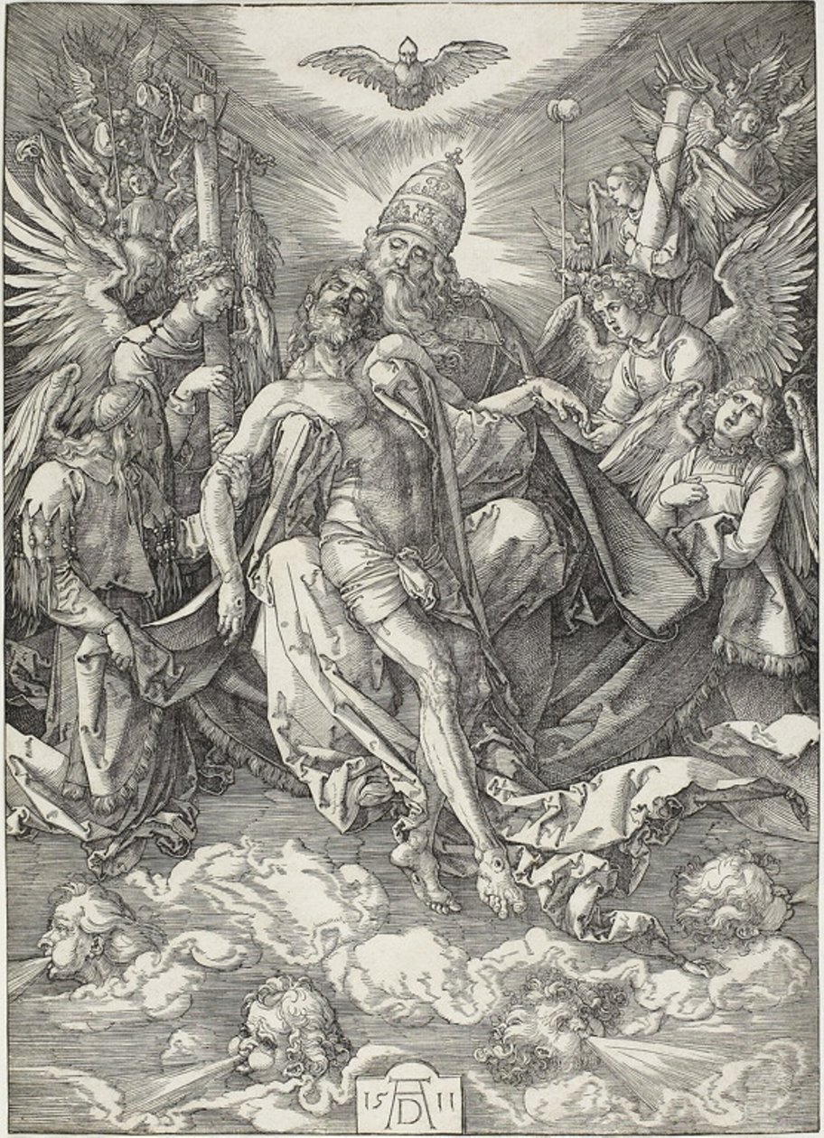 A Szentháromság (a kegyelem széke) alkotó: Albrecht Dürer