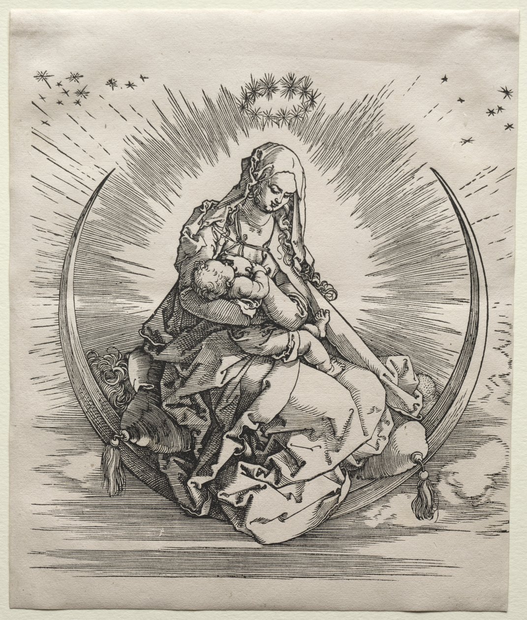 Szűz a félholdon alkotó: Albrecht Dürer