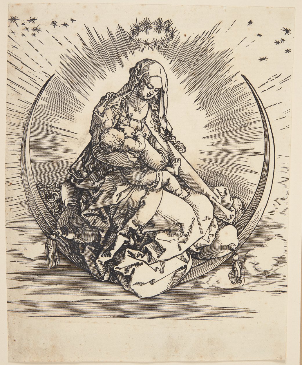 Szűz a félholdon alkotó: Albrecht Dürer