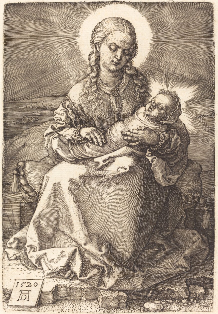 Szűz a bepólyált gyermekkel alkotó: Albrecht Dürer