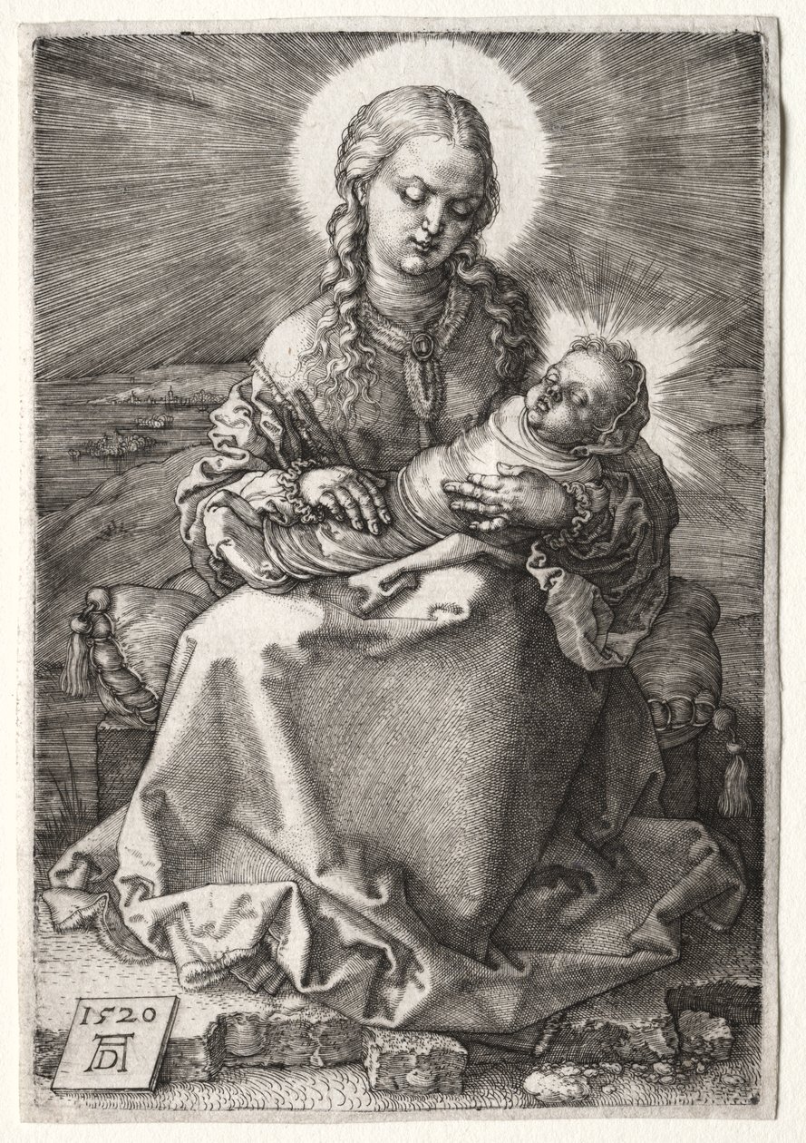 Szűz a bepólyált gyermekkel alkotó: Albrecht Dürer