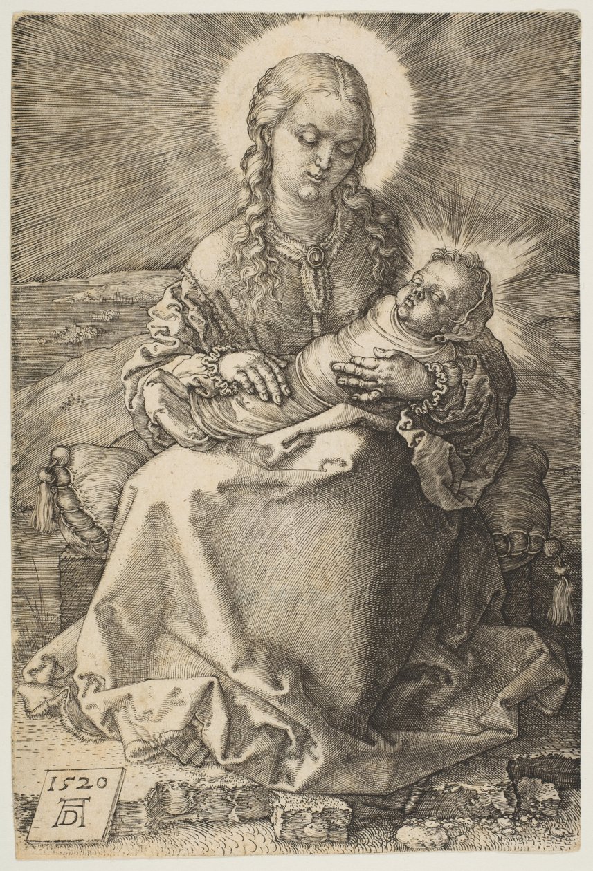 A Szűzanya a bepólyált gyermekkel alkotó: Albrecht Dürer