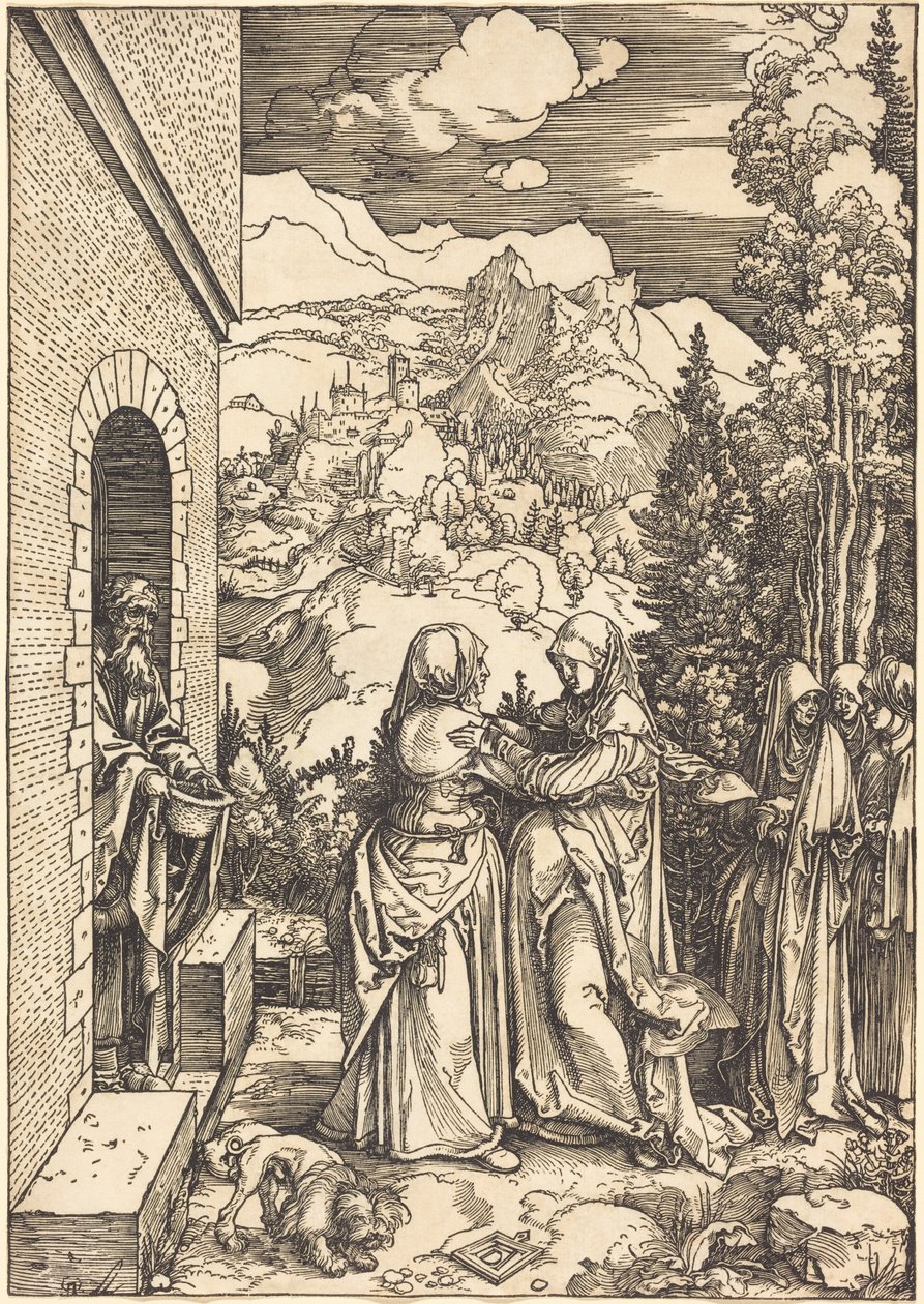 Vizitáció alkotó: Albrecht Dürer