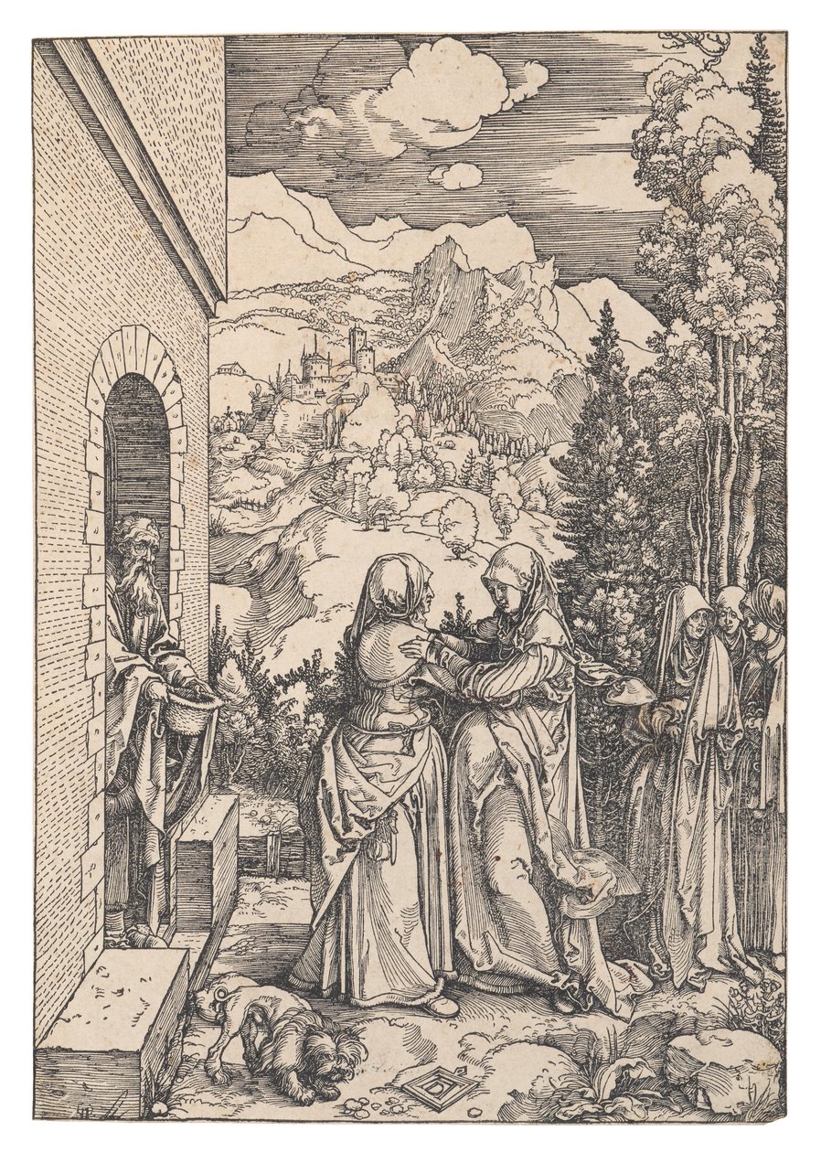 A látogatás, 1503. alkotó: Albrecht Dürer
