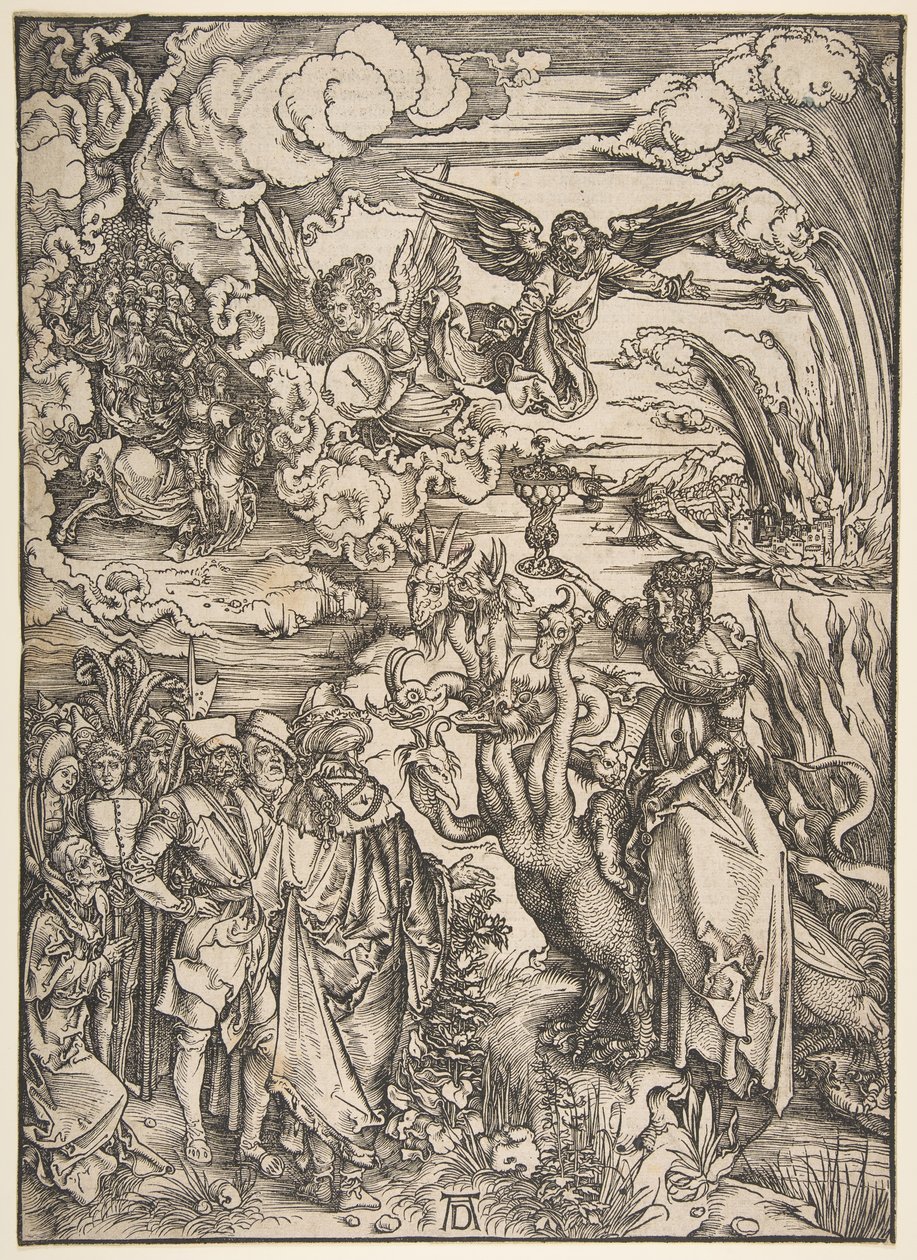 A babiloni kurva.n.d. alkotó: Albrecht Dürer