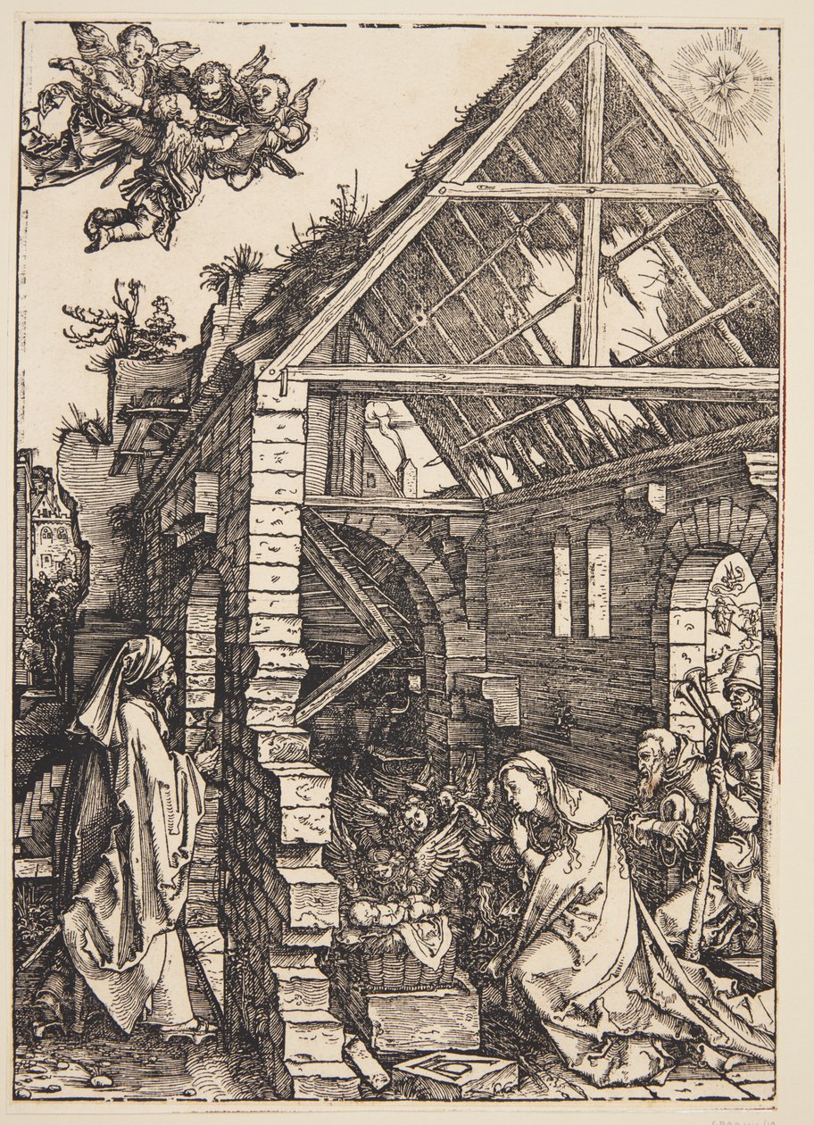A pásztorok imádata alkotó: Albrecht Dürer