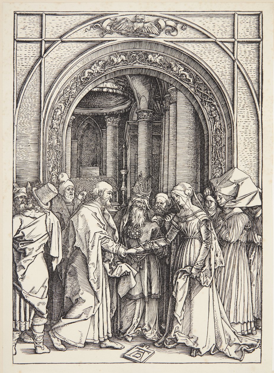 A Szűzanya eljegyzése alkotó: Albrecht Dürer