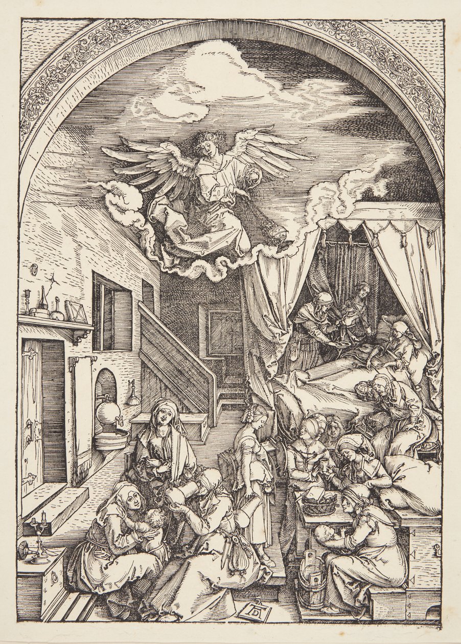 A Szűz születése alkotó: Albrecht Dürer