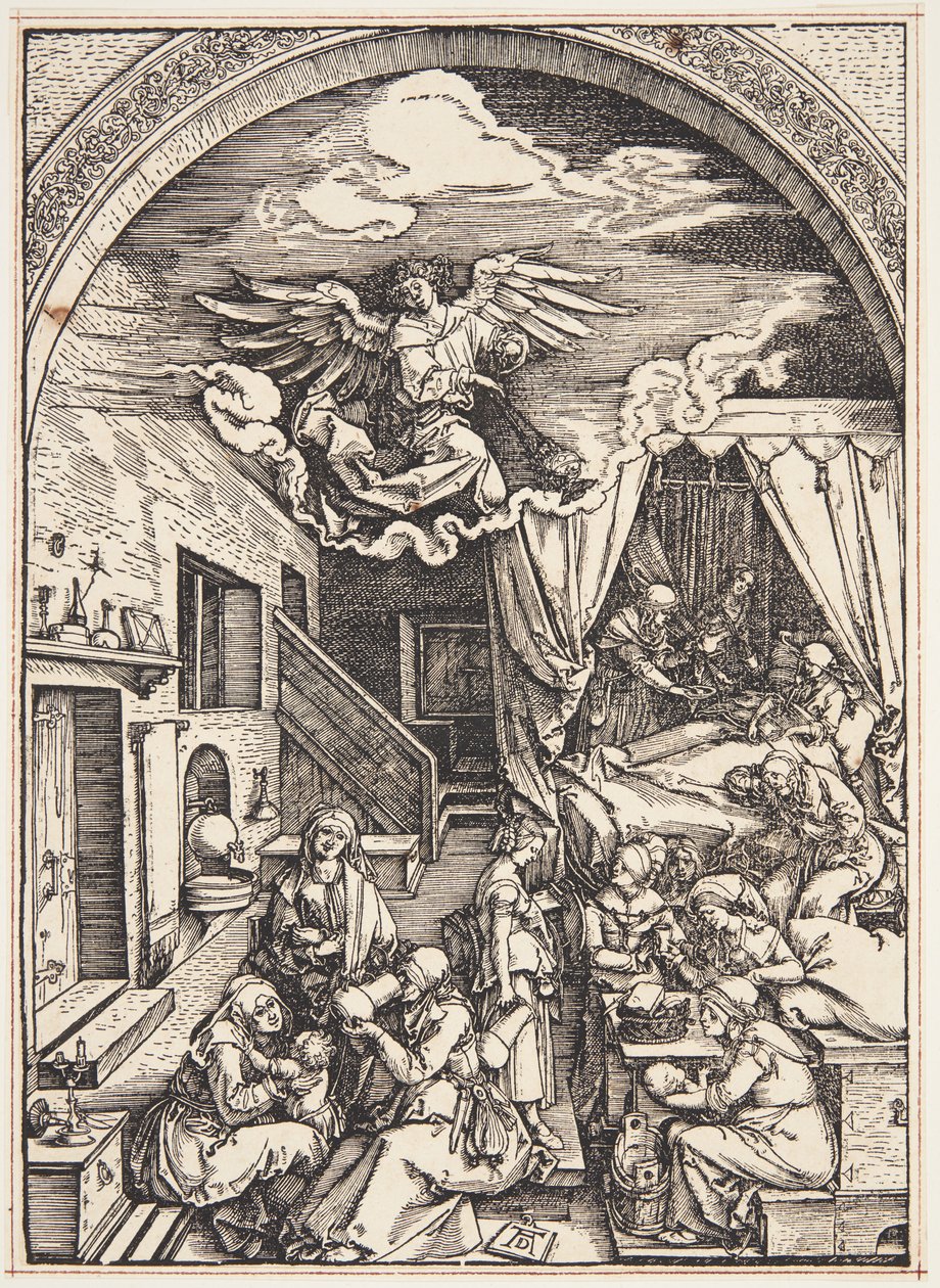 A Szűz születése alkotó: Albrecht Dürer